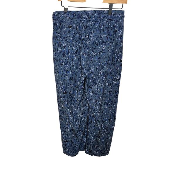 NWT Avenue Wide Leg Crop Pant Granite Blue Normcore Casual Errands Relaxed 8 - Picture 4 of 5